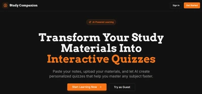 AI Study Companion